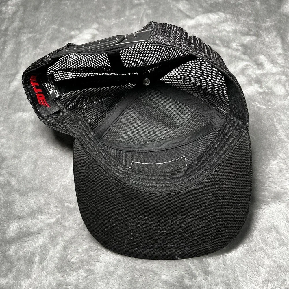 Birdwell Hat Black Beach Britches Mesh Trucker Style Cap Adjustable NEW